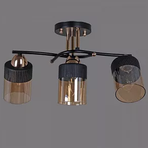 Люстра на штанге Reluce 09131 09131-3.3-03 FG+BK