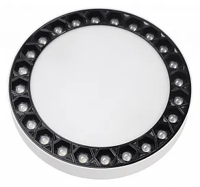 Накладной светильник iLedex Technical Mercury 5552-24W-D165-3/4K-WH+BK