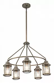 Люстра на штанге Kichler Ashland Bay KL-ASHLANDBAY-5P-BU