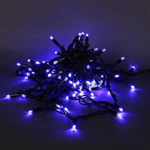 Гирлянда Нить Sneha  A-026A BL/W FLASH