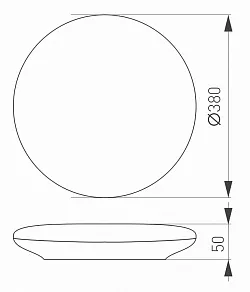 Накладной светильник Arlight Frisbee 030112