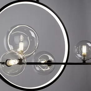 Люстра на штанге Arte Lamp Saturn A7791SP-59BK