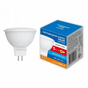Лампа светодиодная Volpe  GU5.3 5Вт 6500K UL-00008834