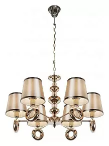 Подвесная люстра iLamp Brooklyn P2401-6 Nickel