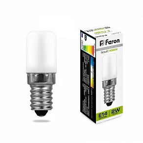Лампа светодиодная Feron  E14 2Вт 4000K 25897