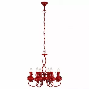 Подвесная люстра Arte Lamp Vaso A6819LM-6RD