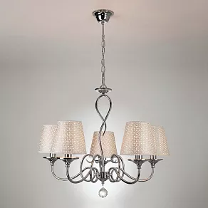 Подвесная люстра Eurosvet 70068 70068/5 хром