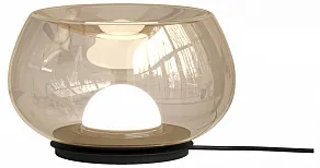 Настольная лампа декоративная Denkirs FLOA DK6747-BK+AM